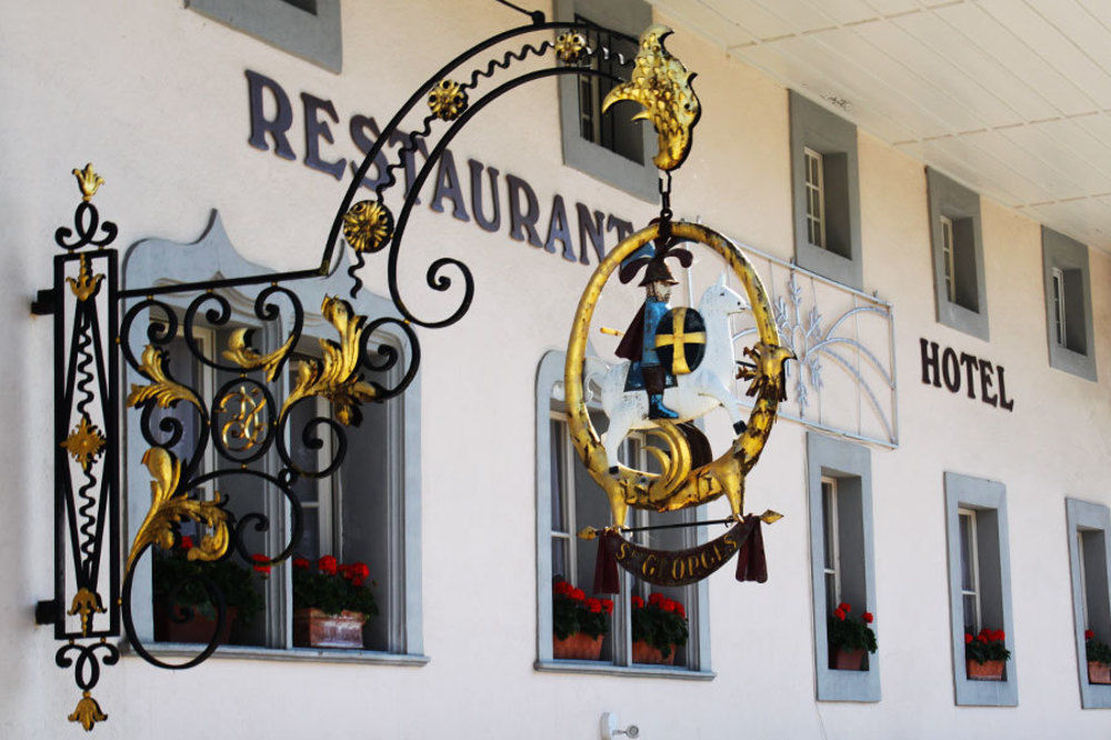 Hostellerie Saint Georges Gruyeres Exterior foto